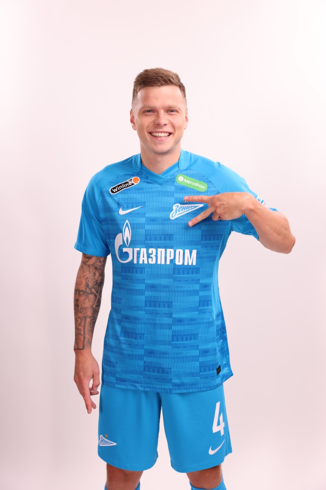 Фотосессия основного состава команды «Зенит», второй день