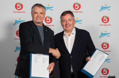 Пресс-конференция о начале сотрудничества «Зенита» и «Пятерочки»