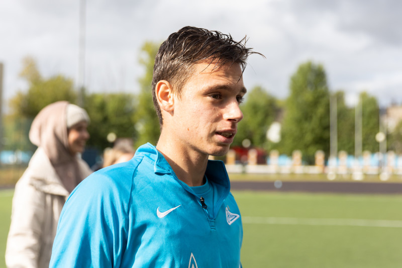 Мастер-класс игроков «Зенита»-м в колледже ГУМРФ