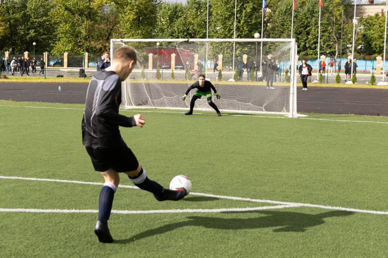 Мастер-класс игроков «Зенита»-м в колледже ГУМРФ