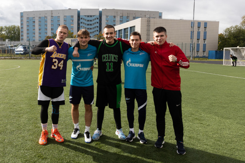 Мастер-класс игроков «Зенита»-м в колледже ГУМРФ