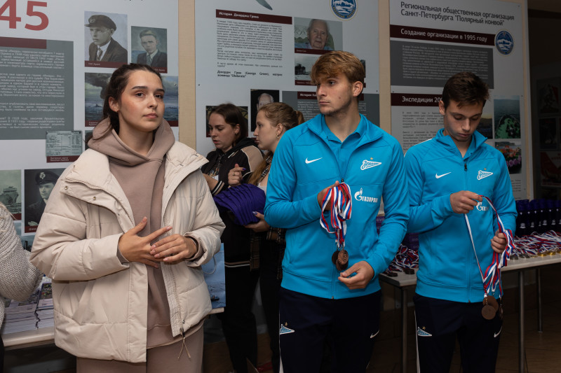 Мастер-класс игроков «Зенита»-м в колледже ГУМРФ