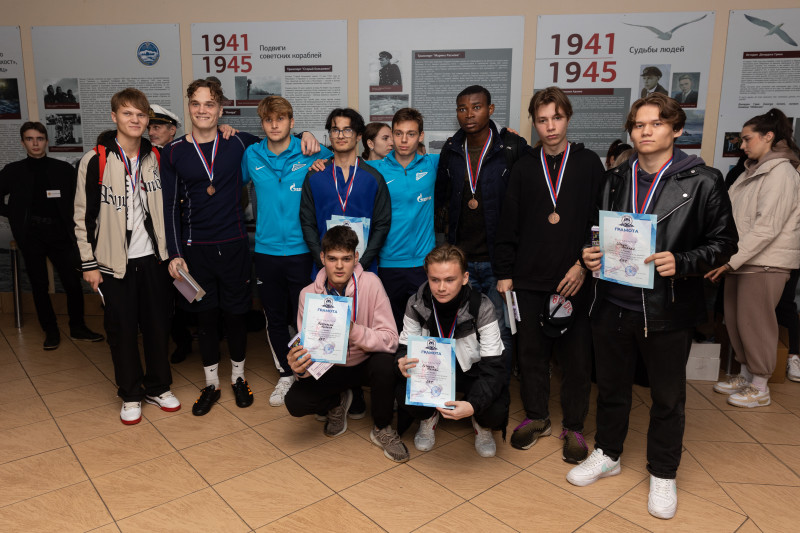 Мастер-класс игроков «Зенита»-м в колледже ГУМРФ