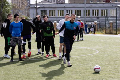 Мастер-класс игроков «Зенита»-м в колледже ГУМРФ