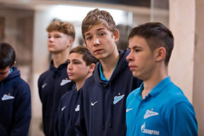 Команды Академии 2008 и 2009 г.р. на экскурсии в Этнографическом музее