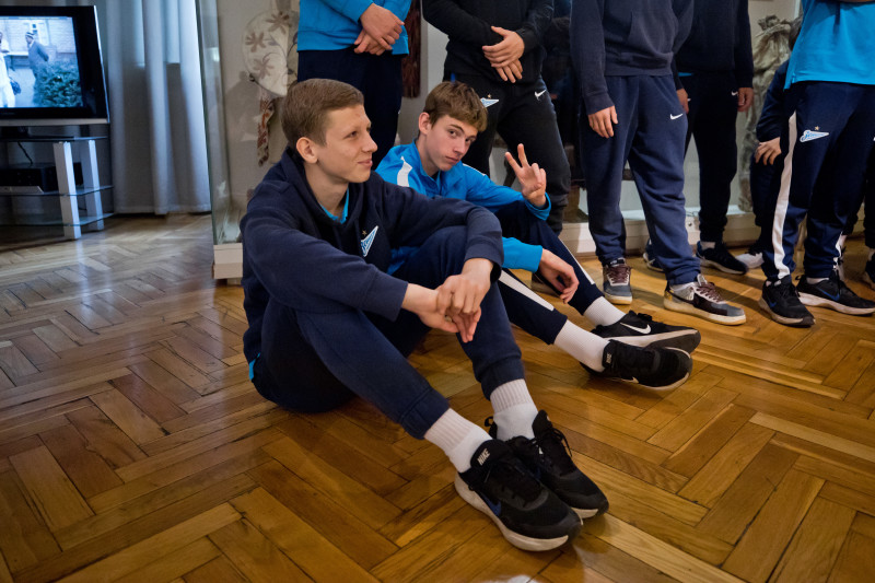 Команды Академии 2008 и 2009 г.р. на экскурсии в Этнографическом музее