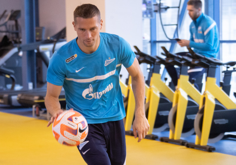 Открытая тренировка «Зенита» перед матчем с «Краснодаром»