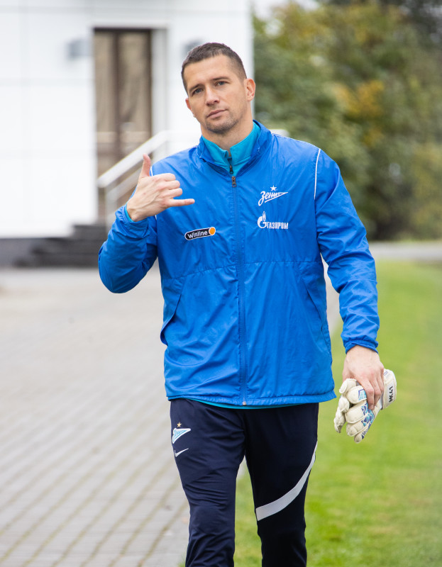 Открытая тренировка «Зенита» перед матчем с «Краснодаром»