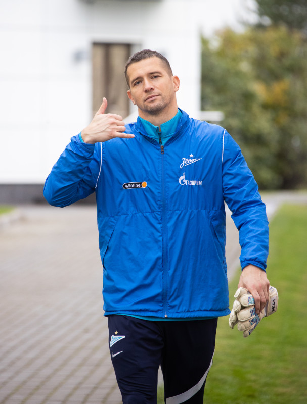 Открытая тренировка «Зенита» перед матчем с «Краснодаром»