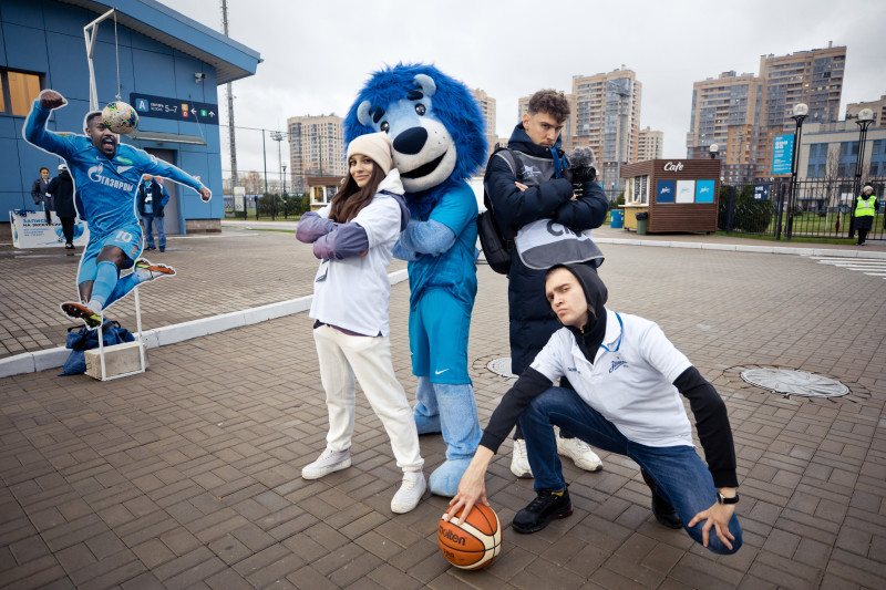 Фан-променад перед матчем «Зенит»-м — «Спартак»-м