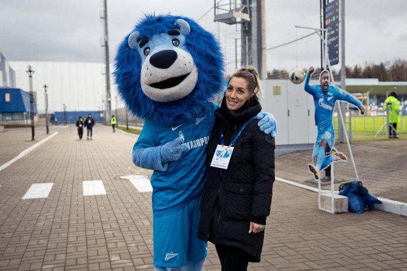 Фан-променад перед матчем «Зенит»-м — «Спартак»-м
