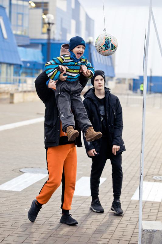 Фан-променад перед матчем «Зенит»-м — «Спартак»-м