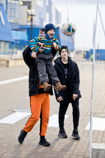 Фан-променад перед матчем «Зенит»-м — «Спартак»-м