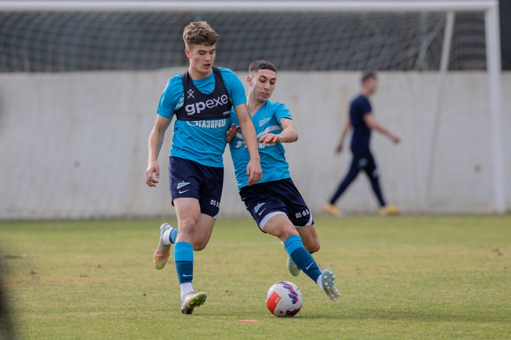 «Газпром» — тренировочные сборы «Зенита»-м в Турции: 19 ноября, утренняя тренировка