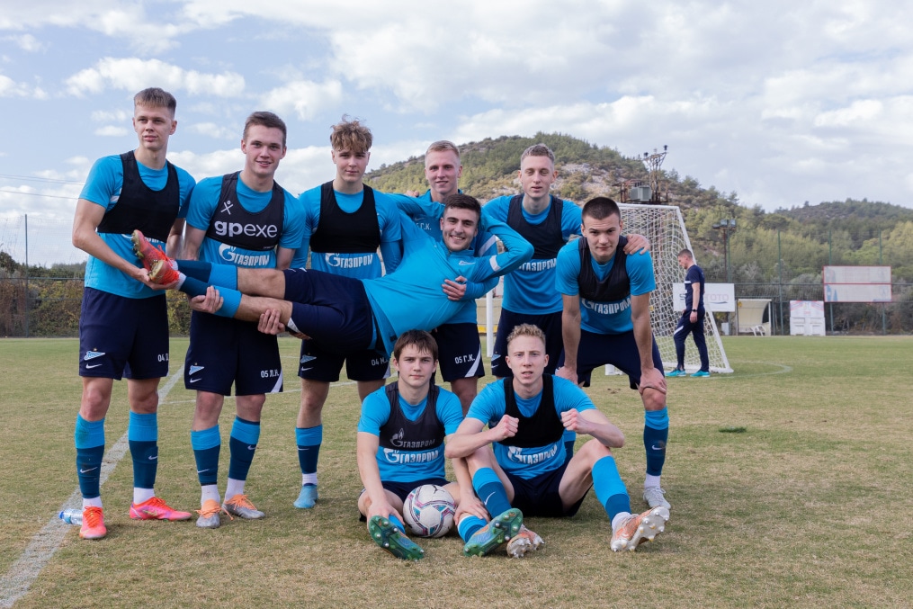 «Газпром» — тренировочные сборы «Зенита»-м в Турции: 19 ноября, утренняя тренировка