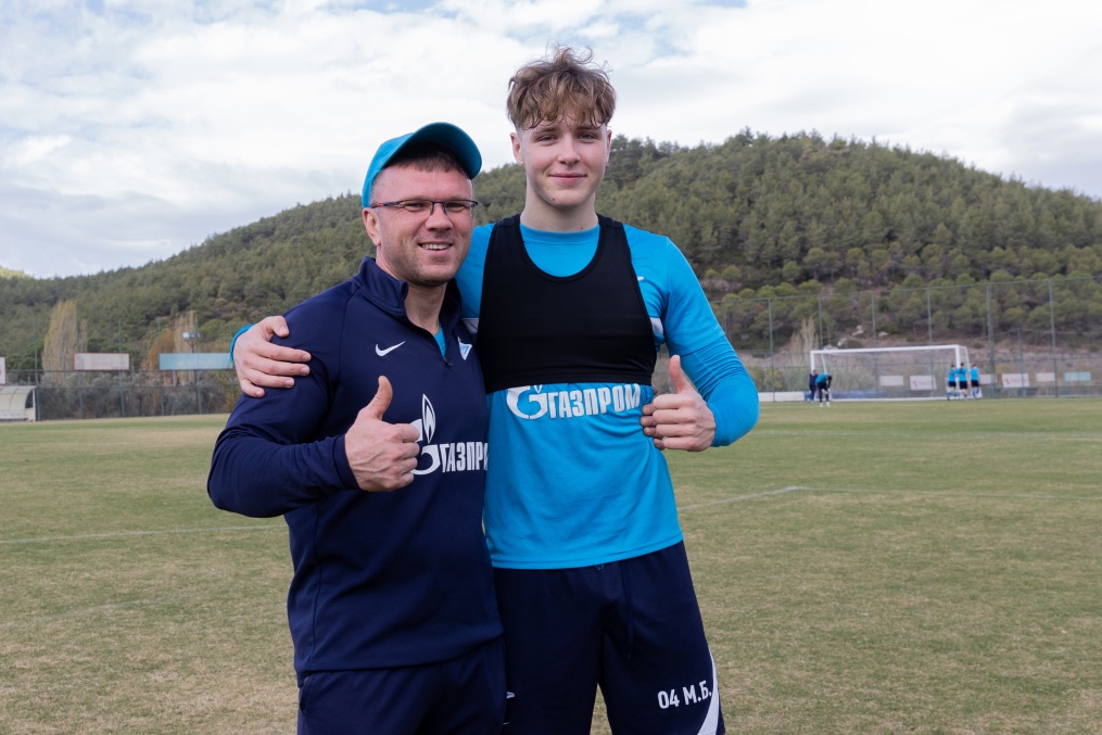 «Газпром» — тренировочные сборы «Зенита»-м в Турции: 19 ноября, утренняя тренировка