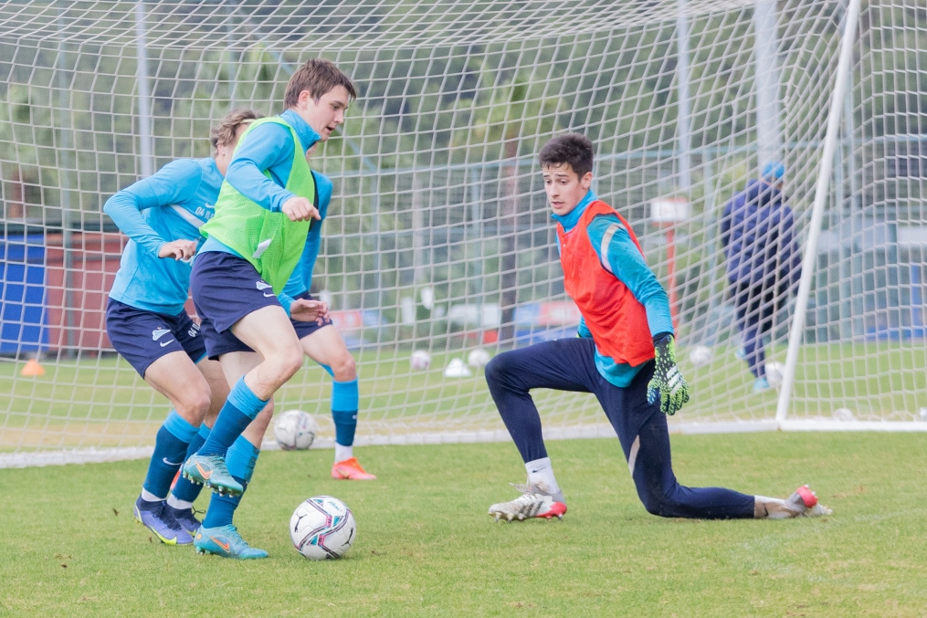 «Газпром» — тренировочные сборы «Зенита»-м в Турции: 25 ноября, утренняя тренировка