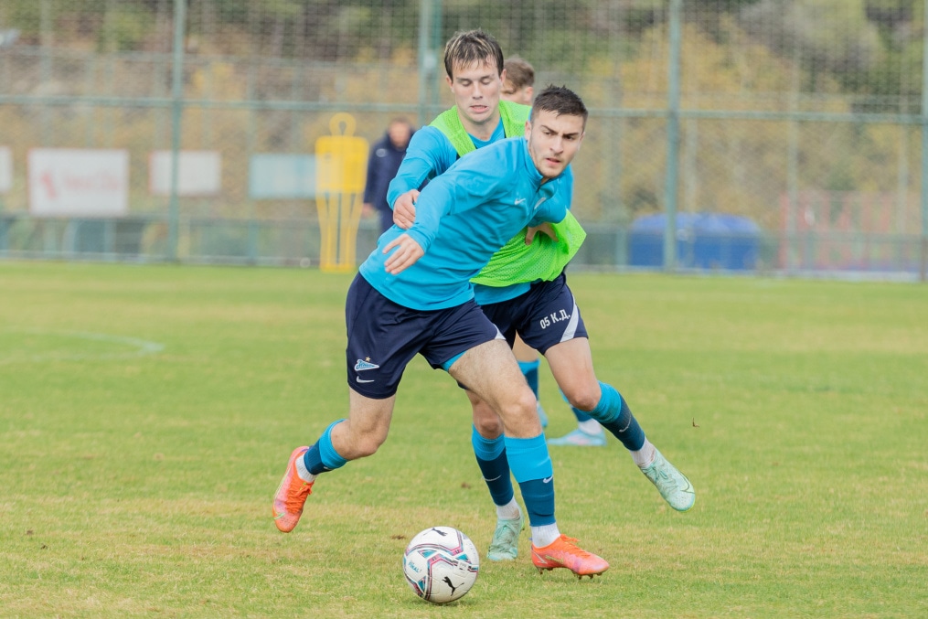 «Газпром» — тренировочные сборы «Зенита»-м в Турции: 25 ноября, утренняя тренировка