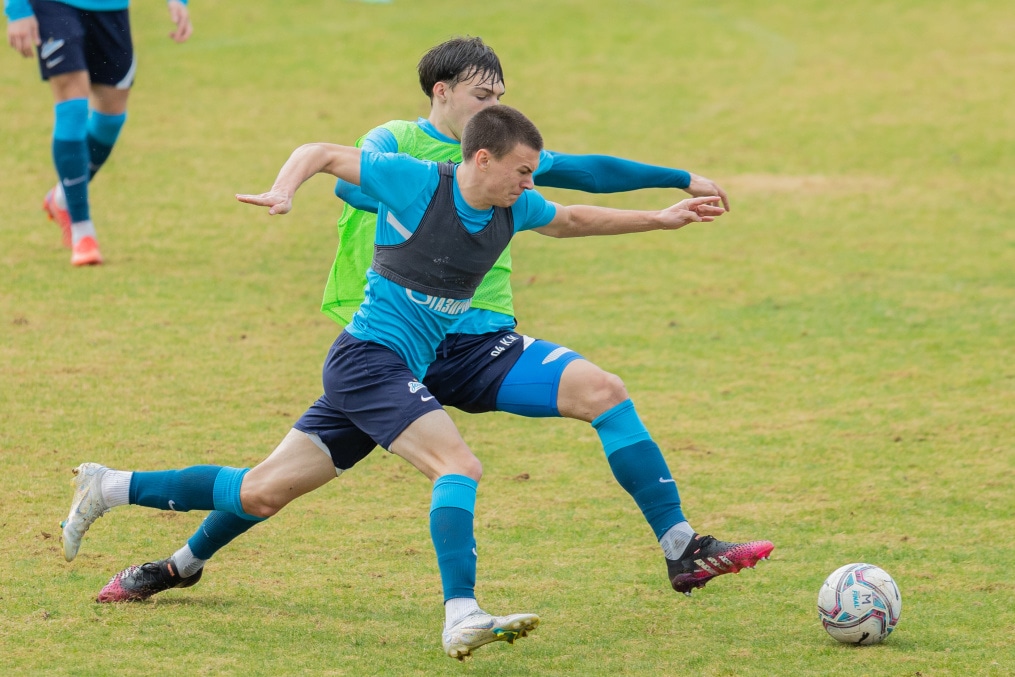 «Газпром» — тренировочные сборы «Зенита»-м в Турции: 25 ноября, утренняя тренировка