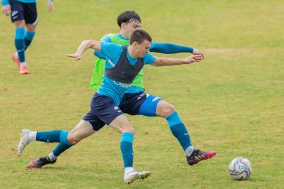 «Газпром» — тренировочные сборы «Зенита»-м в Турции: 25 ноября, утренняя тренировка