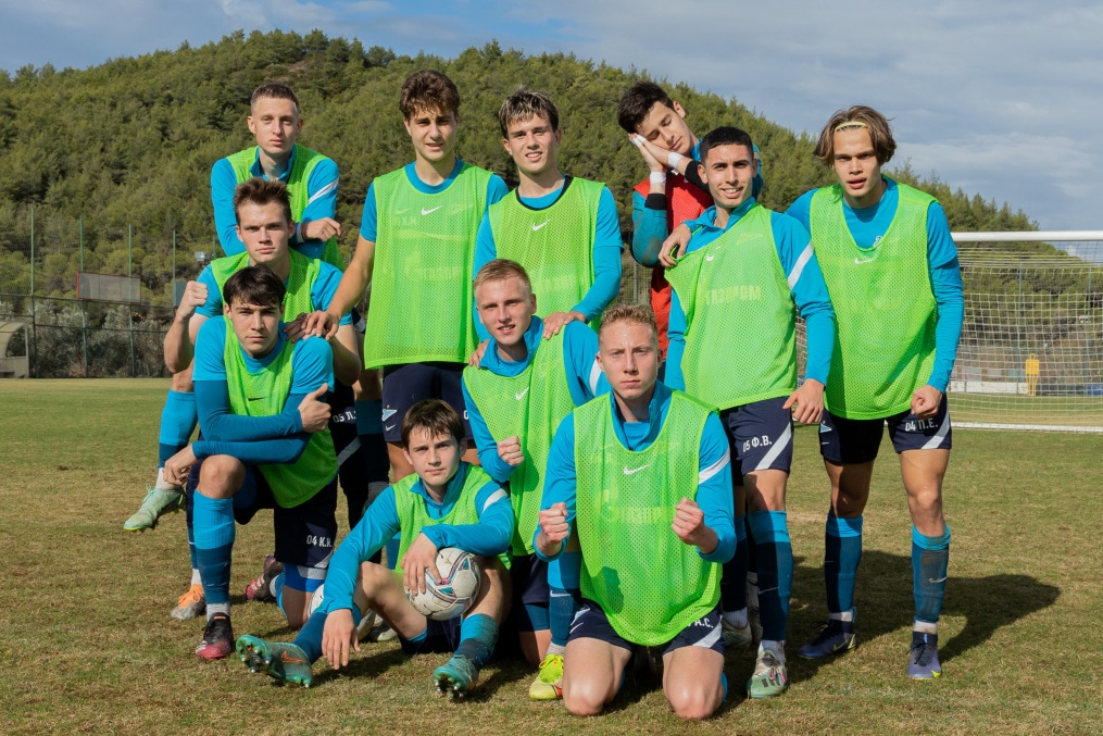 «Газпром» — тренировочные сборы «Зенита»-м в Турции: 25 ноября, утренняя тренировка