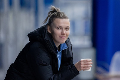 Первая тренировка женской команды в 2023 году