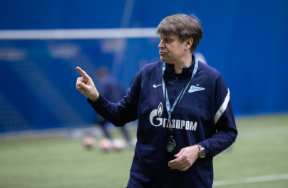 Тренировка команд ЮФЛ-1 и ЮФЛ-2 в «Газпром»-Академии