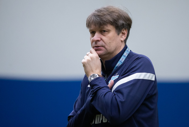 Тренировка команд ЮФЛ-1 и ЮФЛ-2 в «Газпром»-Академии