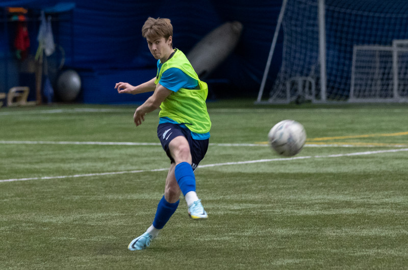 Тренировка команд ЮФЛ-1 и ЮФЛ-2 в «Газпром»-Академии