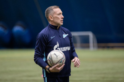 Тренировка команд ЮФЛ-1 и ЮФЛ-2 в «Газпром»-Академии