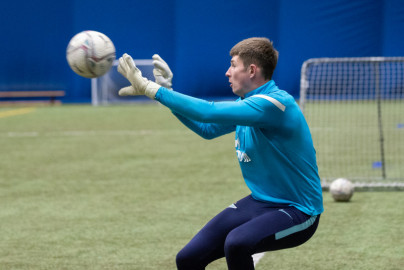 Тренировка команд ЮФЛ-1 и ЮФЛ-2 в «Газпром»-Академии