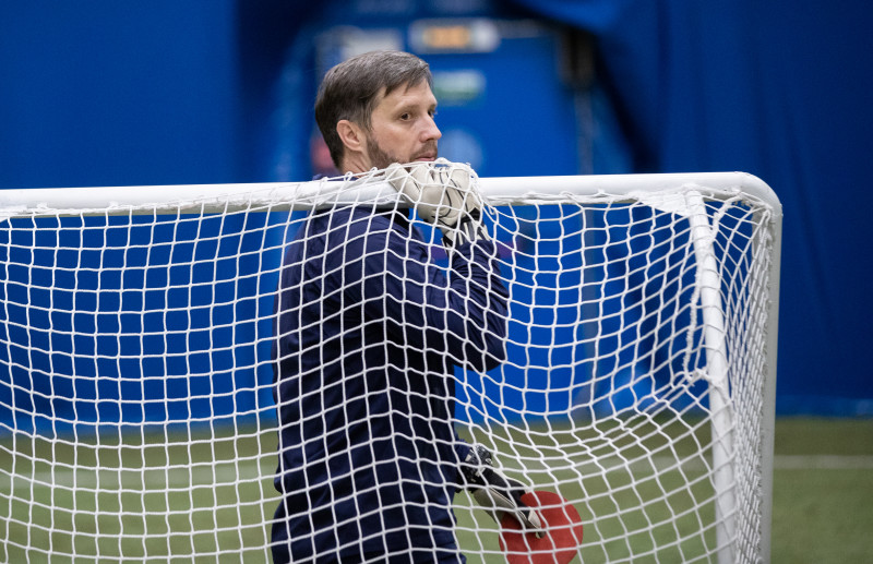 Тренировка команд ЮФЛ-1 и ЮФЛ-2 в «Газпром»-Академии