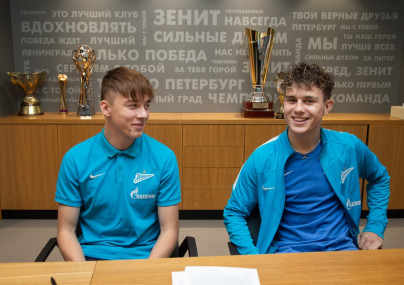 Игроки «Газпром»-Академии, Алексей Барановский и Данила Козлов продлевают контракты