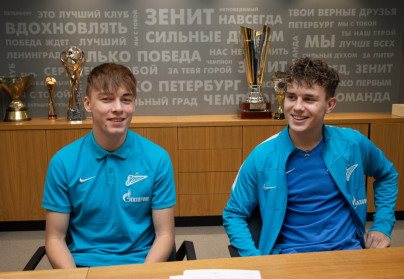 Игроки «Газпром»-Академии, Алексей Барановский и Данила Козлов продлевают контракты