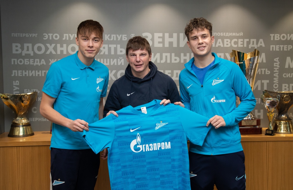 Игроки «Газпром»-Академии, Алексей Барановский и Данила Козлов продлевают контракты