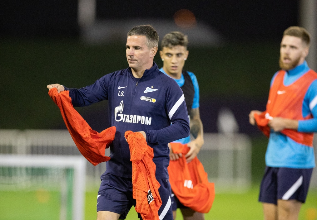«Газпром»-тренировочные сборы в Катаре: 16 января, вечерняя тренировка