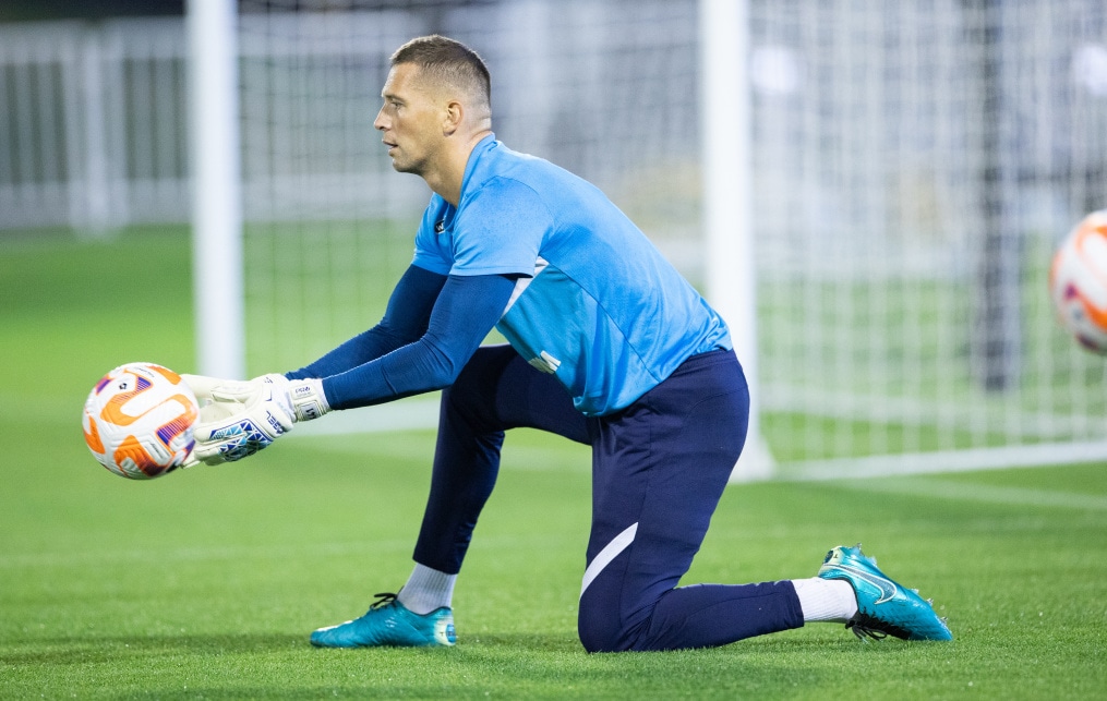 «Газпром»-тренировочные сборы в Катаре: 16 января, вечерняя тренировка