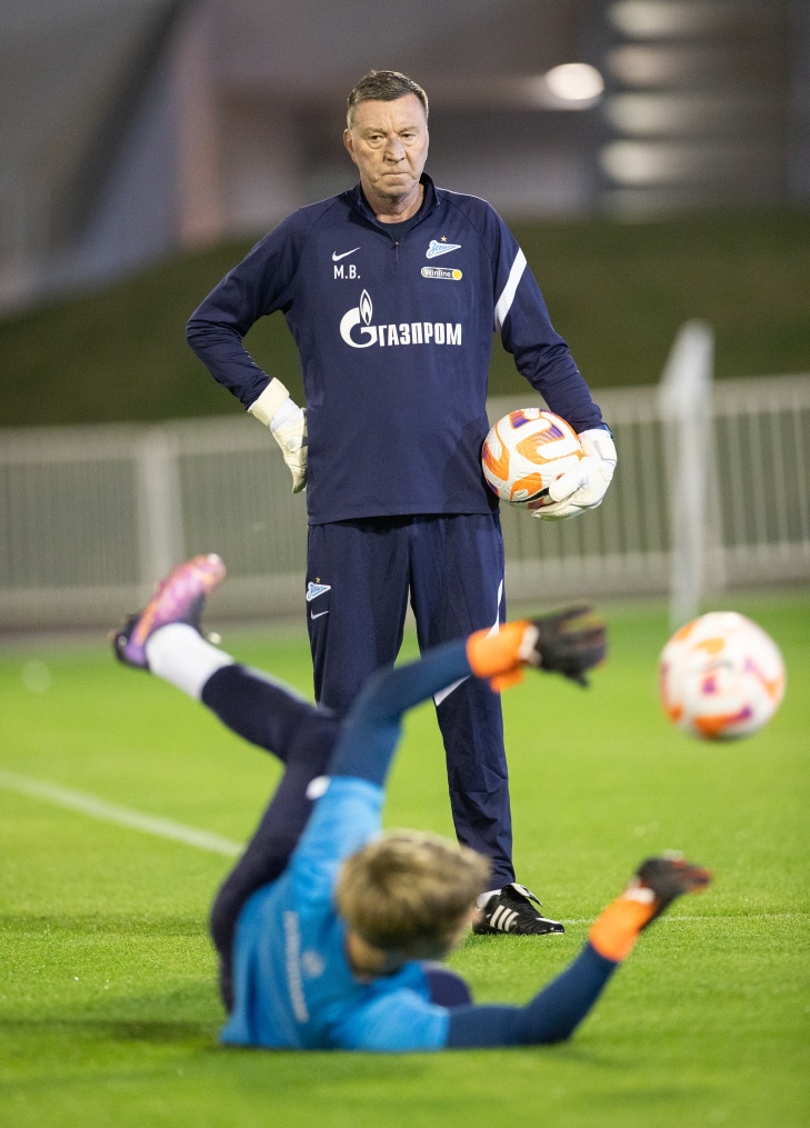 «Газпром»-тренировочные сборы в Катаре: 16 января, вечерняя тренировка
