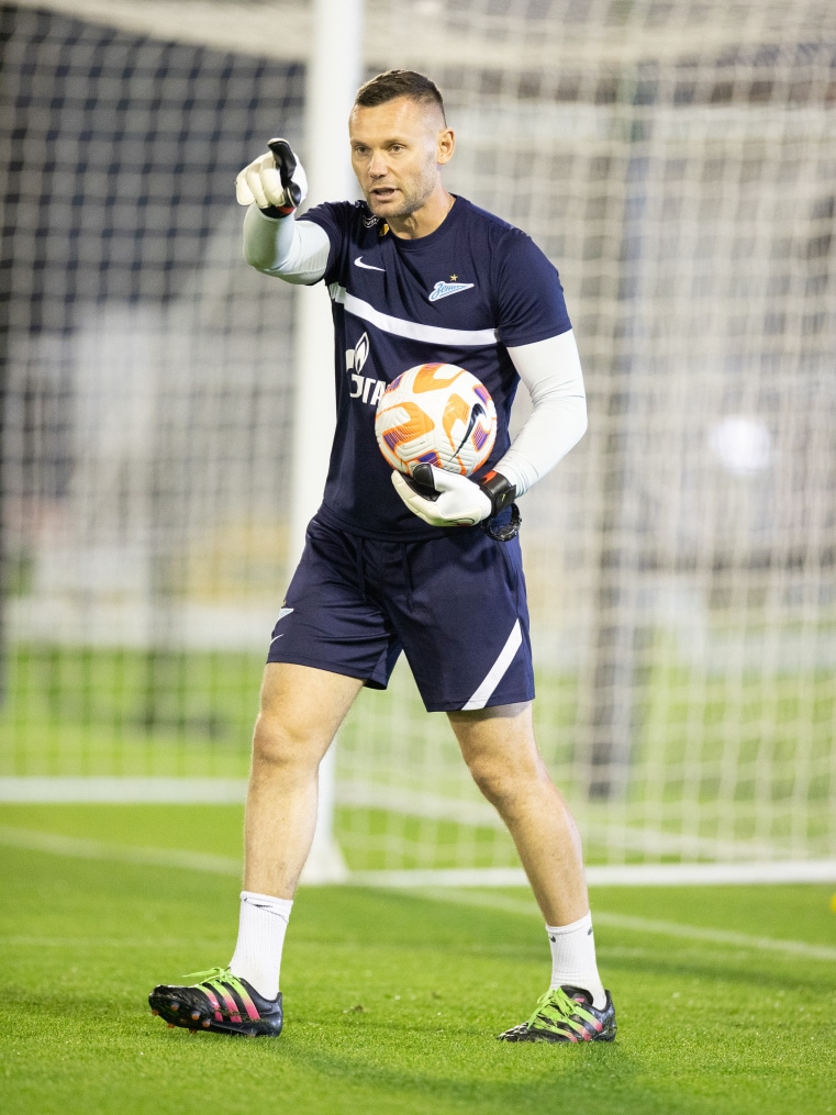 «Газпром»-тренировочные сборы в Катаре: 16 января, вечерняя тренировка