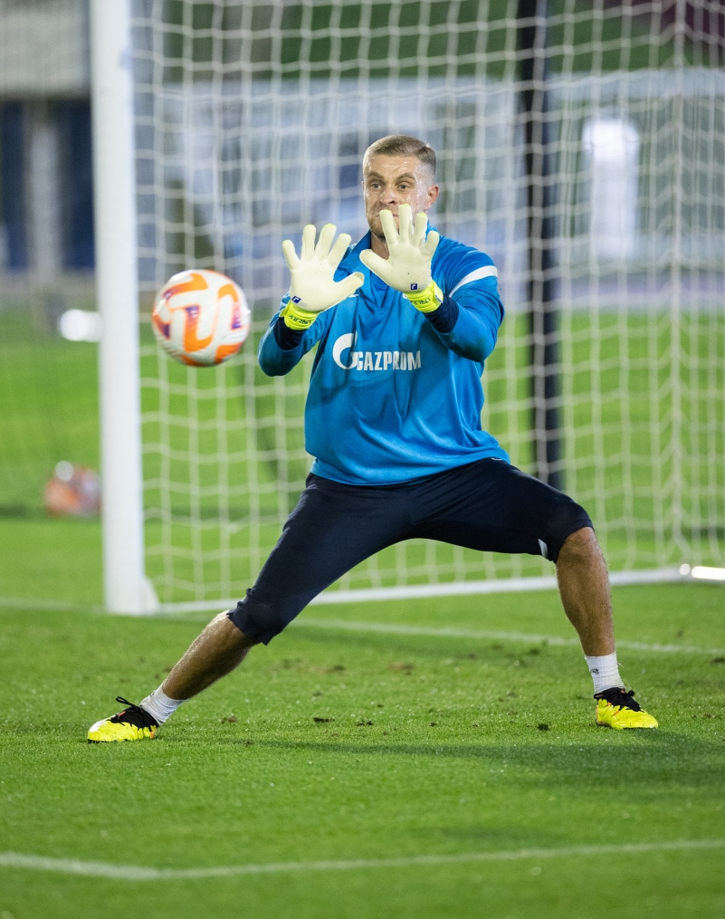 «Газпром»-тренировочные сборы в Катаре: 16 января, вечерняя тренировка