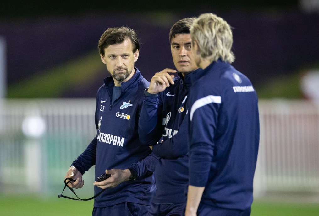 «Газпром»-тренировочные сборы в Катаре: 16 января, вечерняя тренировка