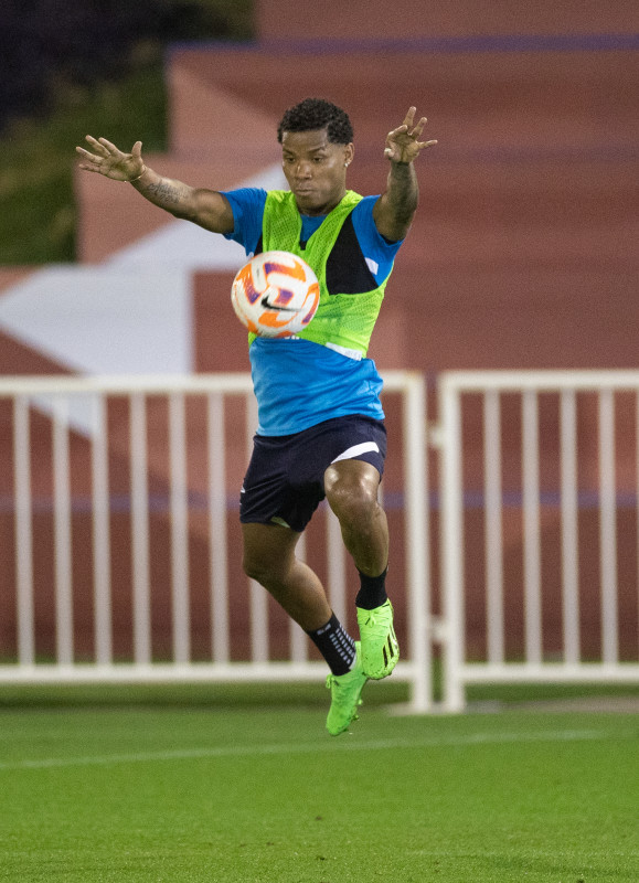 «Газпром»-тренировочные сборы в Катаре: 16 января, вечерняя тренировка