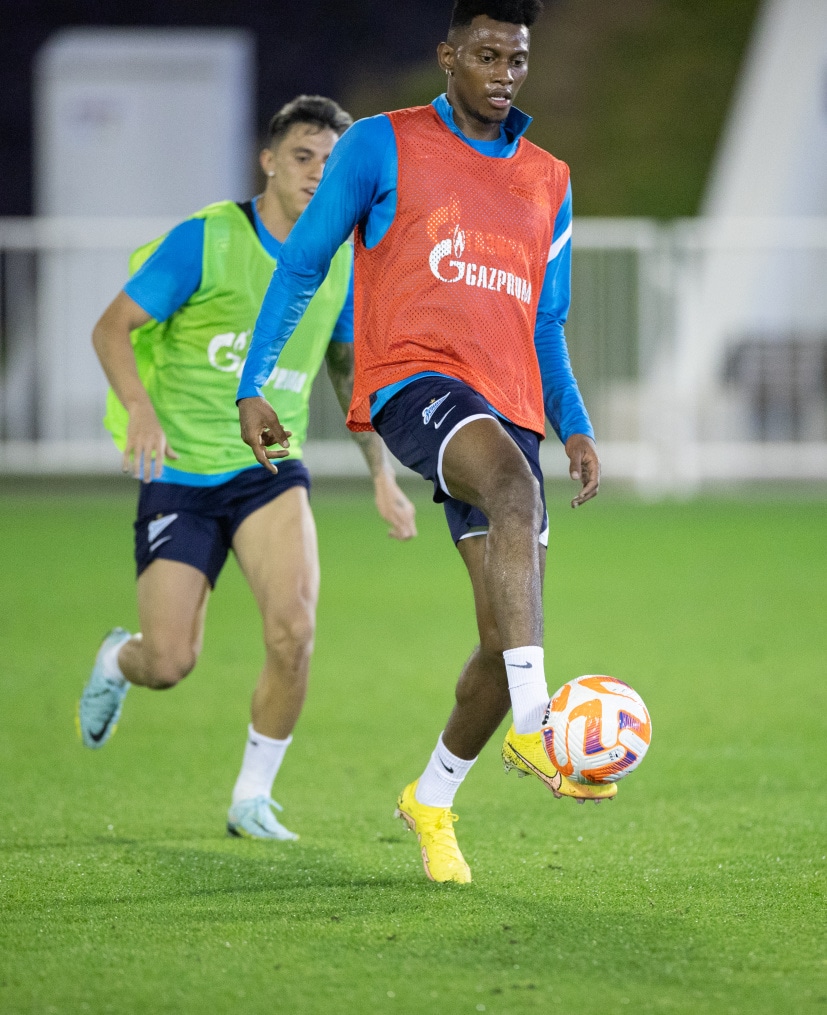 «Газпром»-тренировочные сборы в Катаре: 16 января, вечерняя тренировка