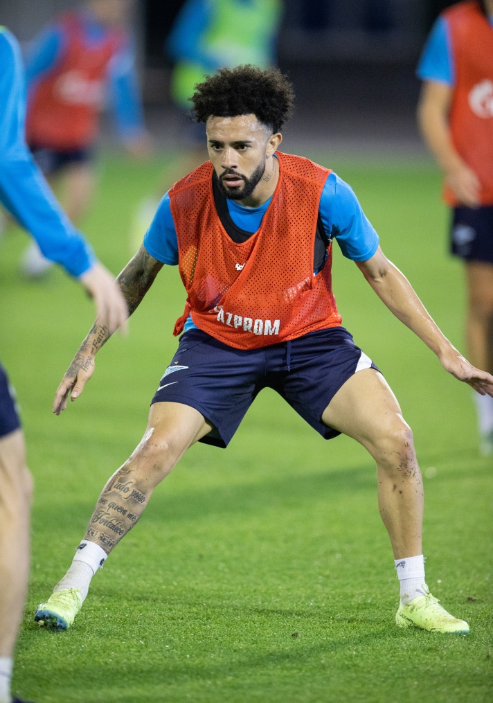 «Газпром»-тренировочные сборы в Катаре: 16 января, вечерняя тренировка