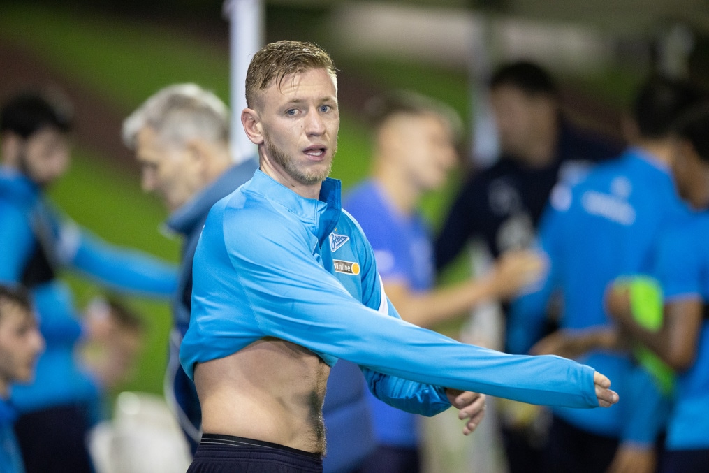 «Газпром»-тренировочные сборы в Катаре: 16 января, вечерняя тренировка