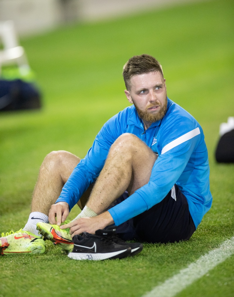 «Газпром»-тренировочные сборы в Катаре: 16 января, вечерняя тренировка