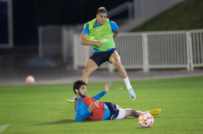 «Газпром»-тренировочные сборы в Катаре: 16 января, вечерняя тренировка
