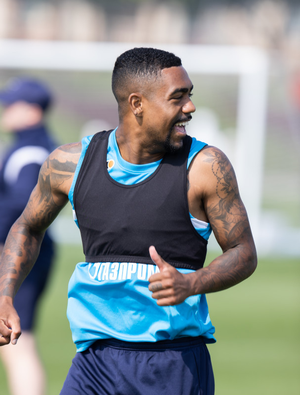 «Газпром»-тренировочные сборы в Катаре: 18 января, утренняя тренировка