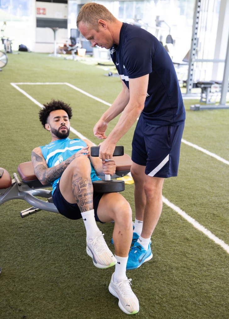 «Газпром»-тренировочные сборы в Катаре: 19 января, утренняя тренировка