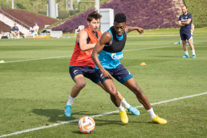 «Газпром»-тренировочные сборы в Катаре: 19 января, утренняя тренировка